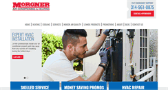Desktop Screenshot of morgnerstl.com